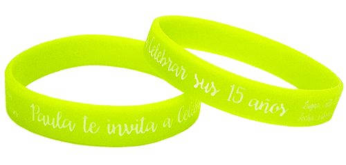 pulseras para fiestas